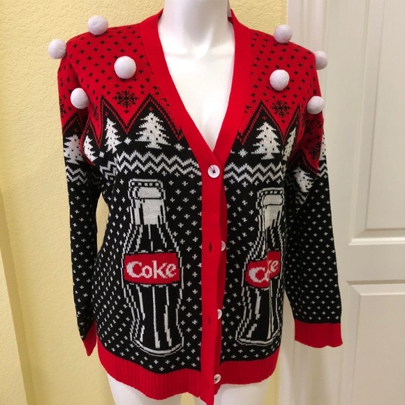 Coca Cola Sweaters - Christmas Cardigan